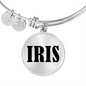Iris v01 - Bangle Bracelet