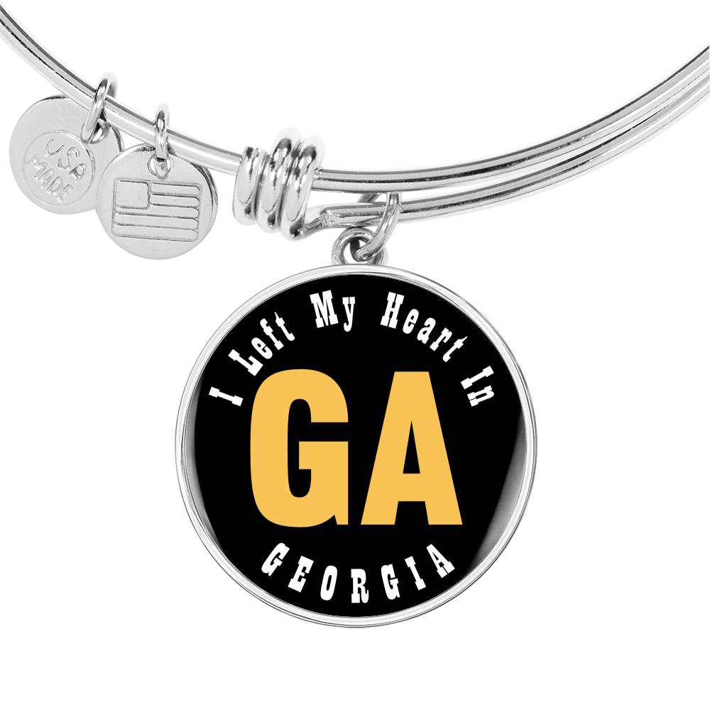 Heart In Georgia - Bangle Bracelet