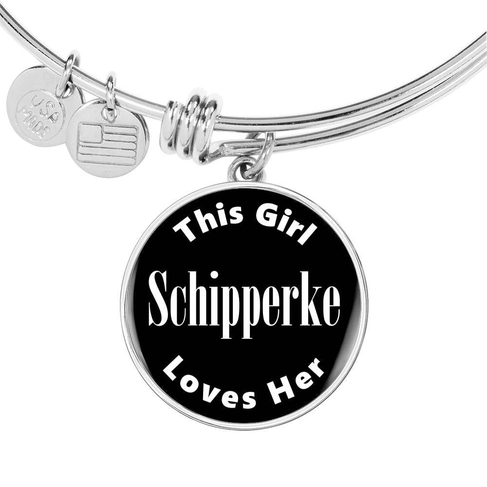 Schipperke v2 - Bangle Bracelet