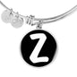 Initial Z v3b - Bangle Bracelet