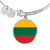 Lithuanian Flag - Bangle Bracelet
