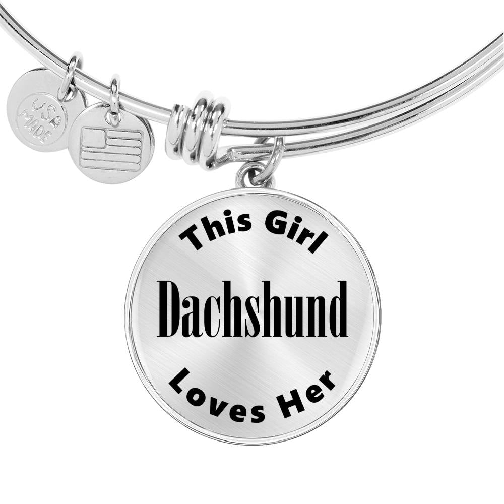Dachshund - Bangle Bracelet