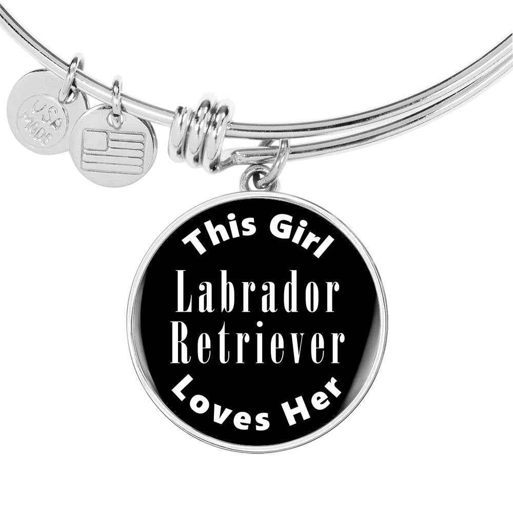 Labrador Retriever v2 - Bangle Bracelet