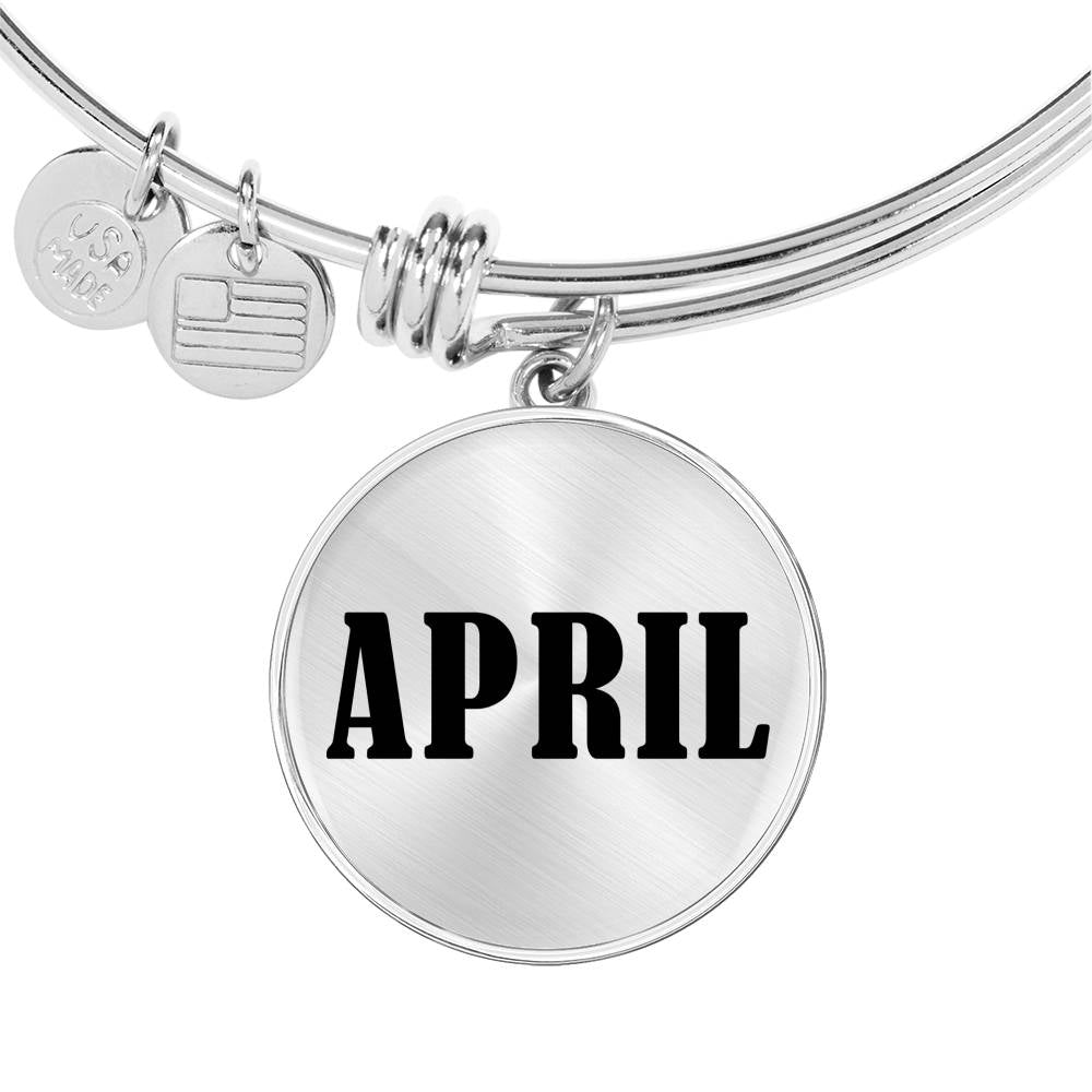 April v01 - Bangle Bracelet