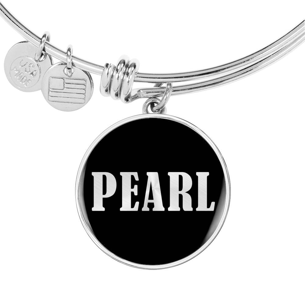 Pearl v01s - Bangle Bracelet