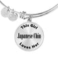 Japanese Chin - Bangle Bracelet