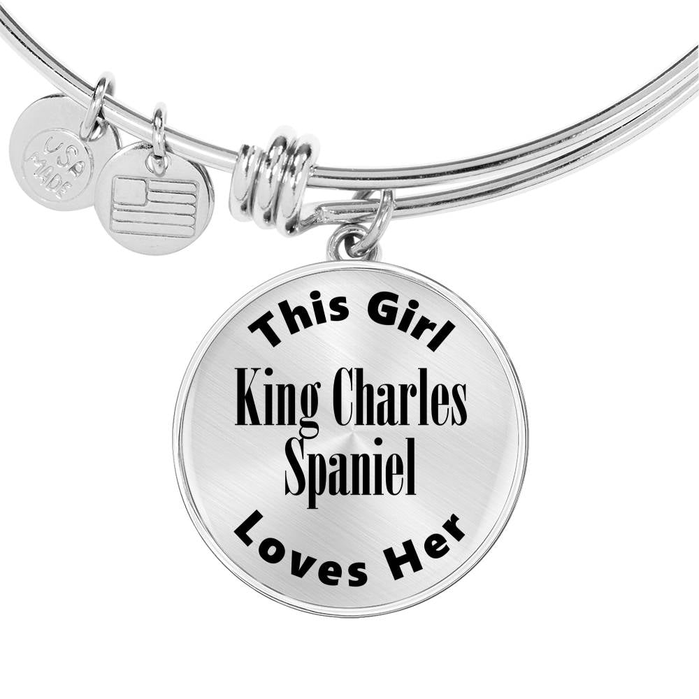 King Charles Spaniel - Bangle Bracelet