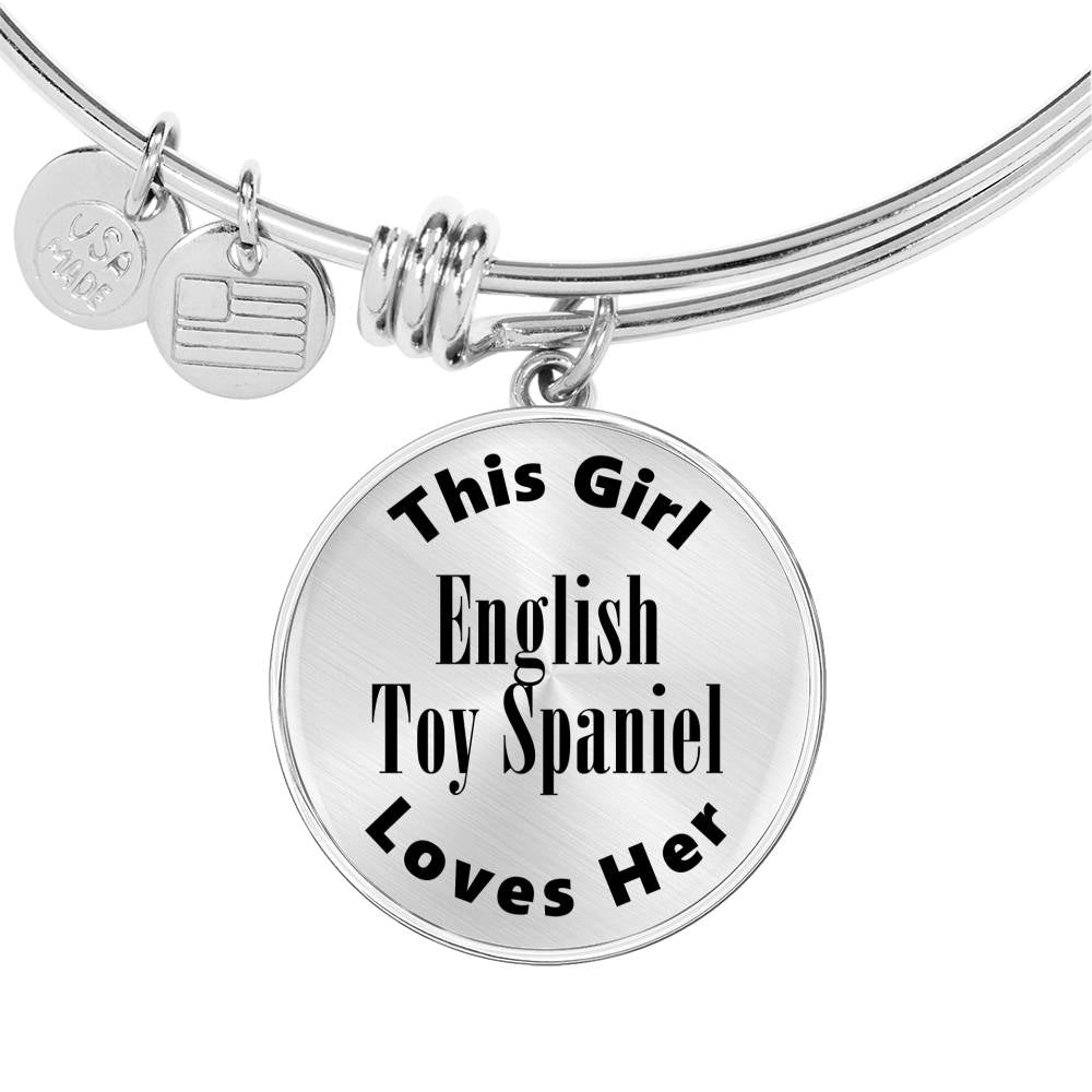 English Toy Spaniel - Bangle Bracelet