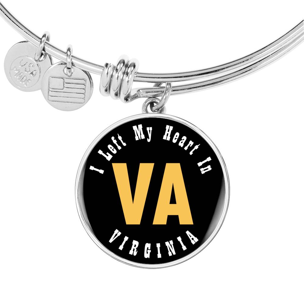 Heart In Virginia - Bangle Bracelet