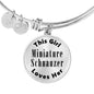 Miniature Schnauzer - Bangle Bracelet