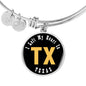 Heart In Texas - Bangle Bracelet