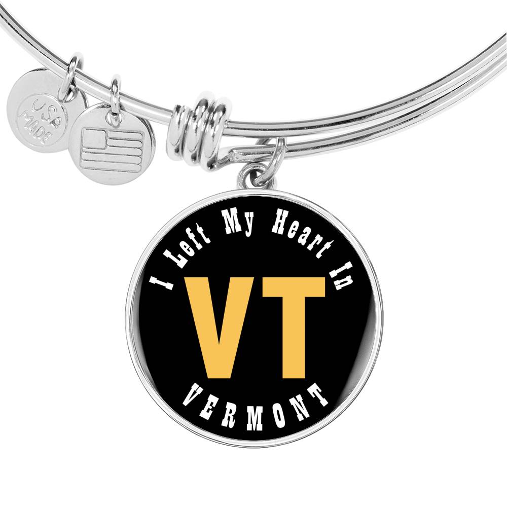Heart In Vermont - Bangle Bracelet