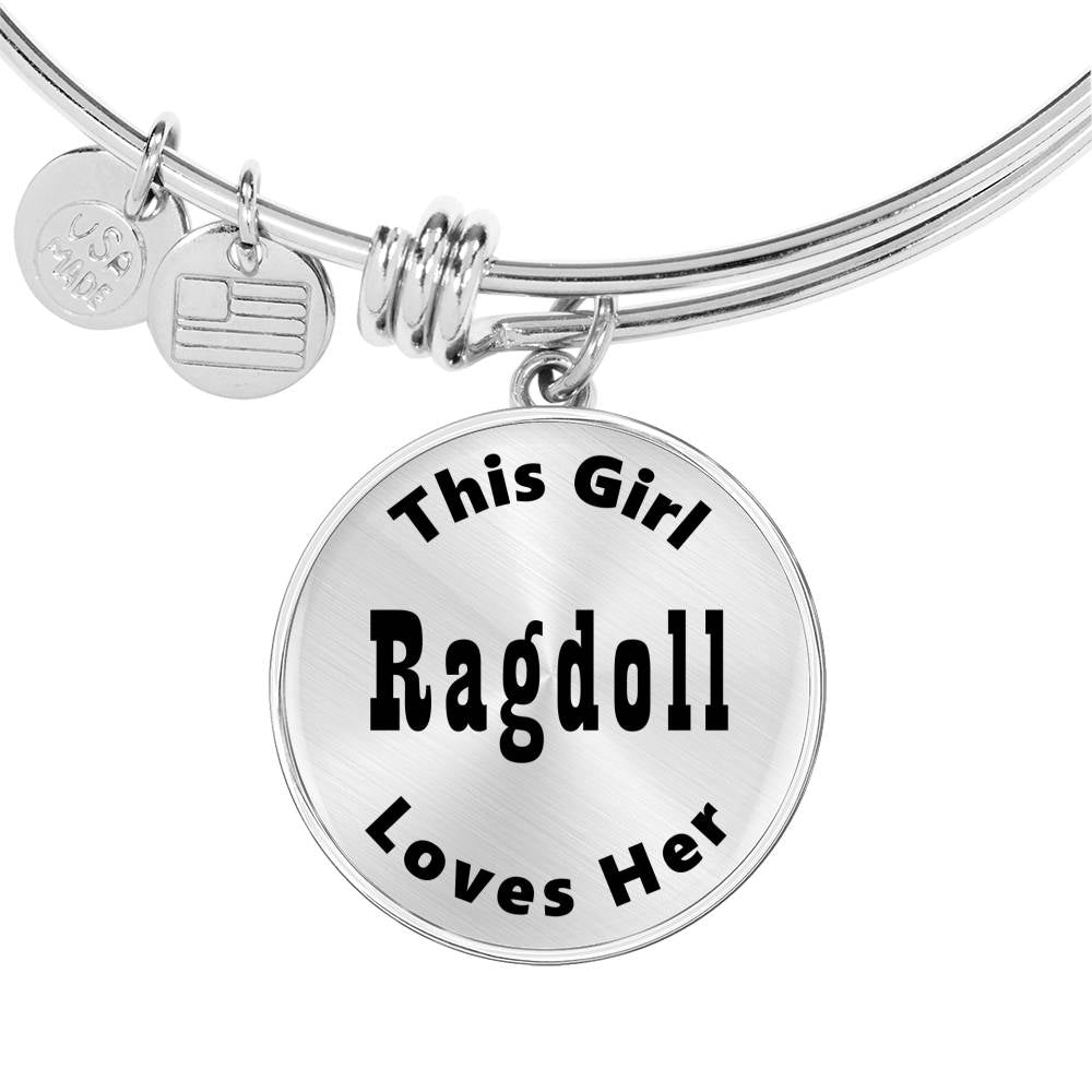 Ragdoll - Bangle Bracelet