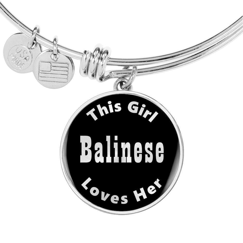 Balinese v3 - Bangle Bracelet