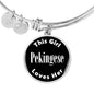 Pekingese v2 - Bangle Bracelet