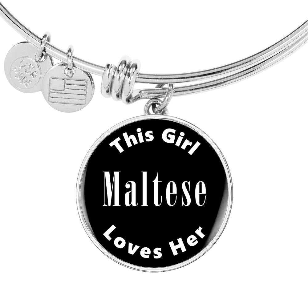 Maltese v2 - Bangle Bracelet
