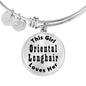 Oriental Longhair - Bangle Bracelet