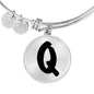 Initial Q v1b - Bangle Bracelet