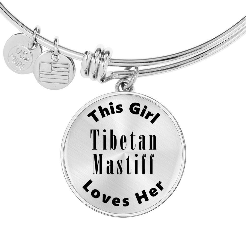Tibetan Mastiff - Bangle Bracelet