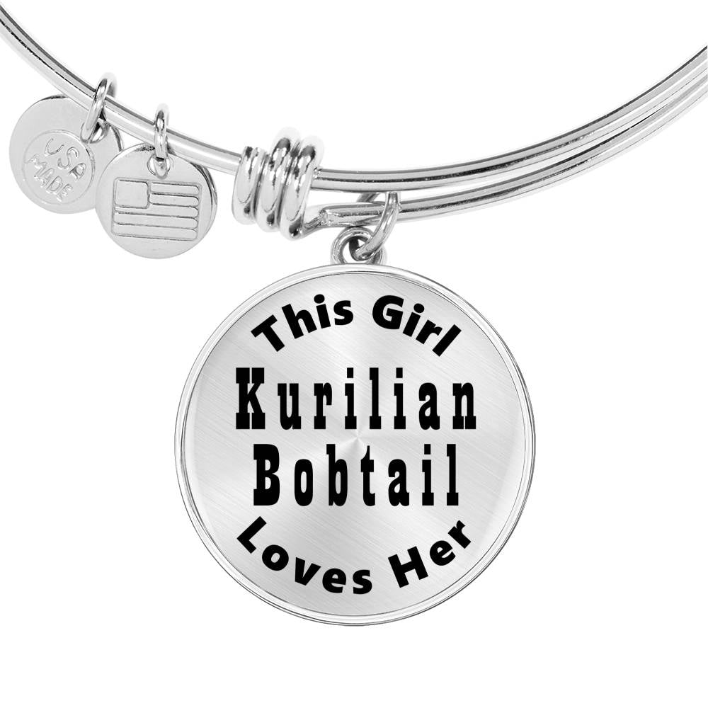 Kurilian Bobtail - Bangle Bracelet