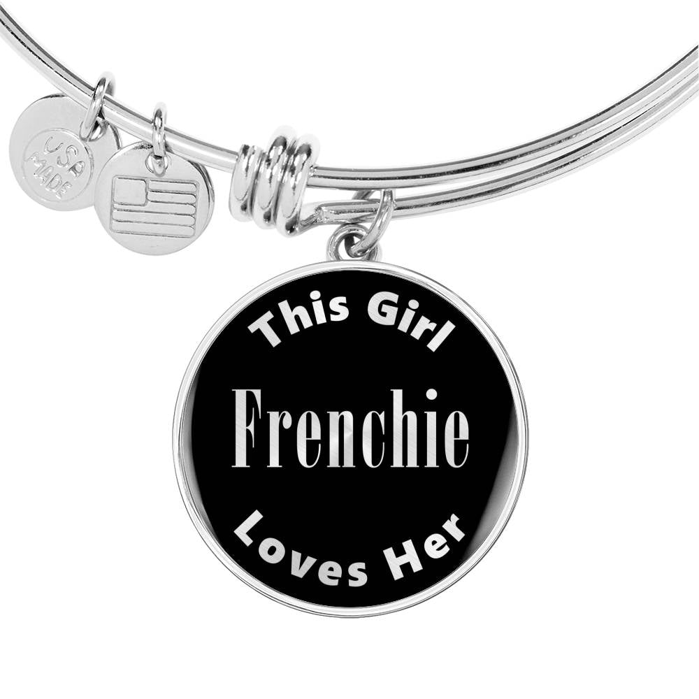 Frenchie v2s - Bangle Bracelet