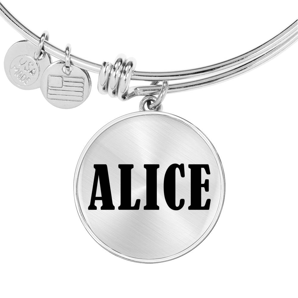 Alice v01 - Bangle Bracelet