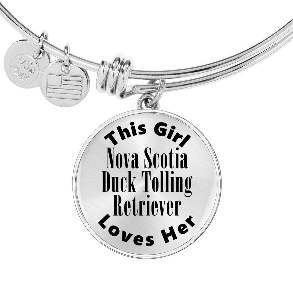 Nova Scotia Duck Tolling Retriever - Bangle Bracelet