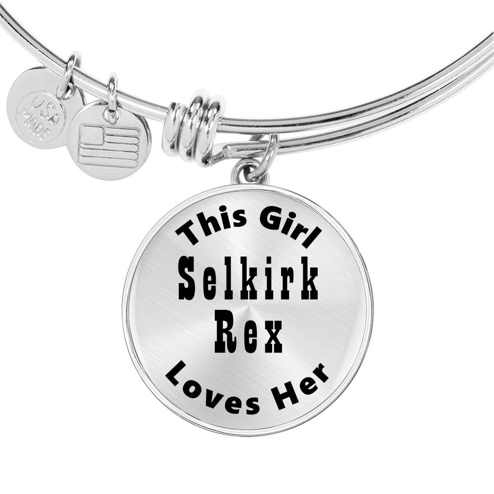 Selkirk Rex - Bangle Bracelet