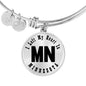 Heart In Minnesota v01 - Bangle Bracelet