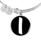 Initial I v3b - Bangle Bracelet