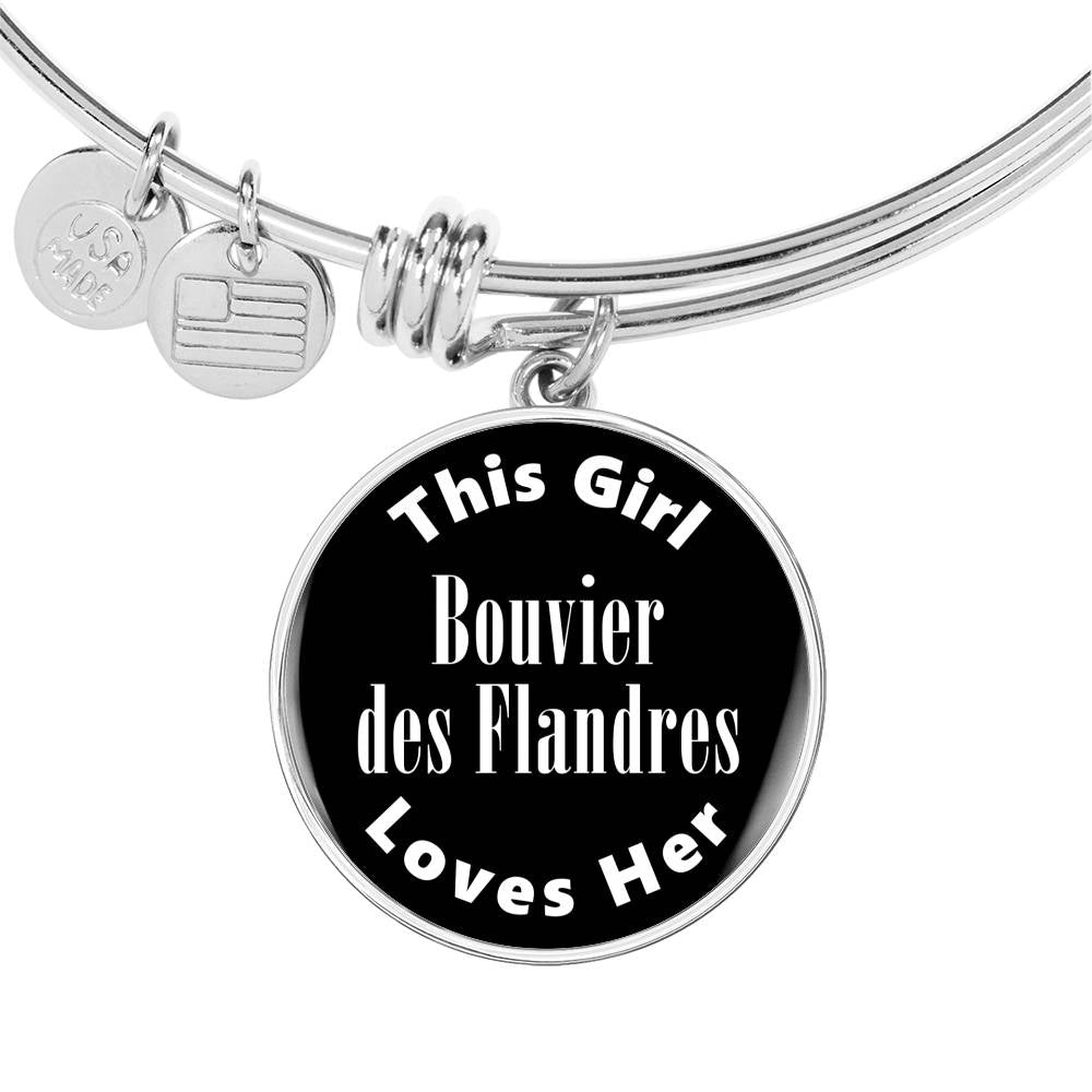 Bouvier des Flandres v2 - Bangle Bracelet