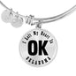 Heart In Oklahoma v01 - Bangle Bracelet