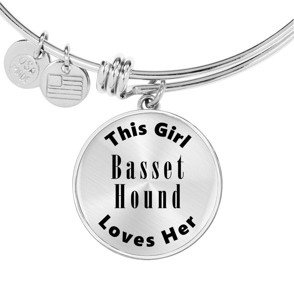 Basset Hound - Bangle Bracelet