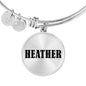 Heather v01 - Bangle Bracelet