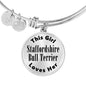 Staffordshire Bull Terrier - Bangle Bracelet