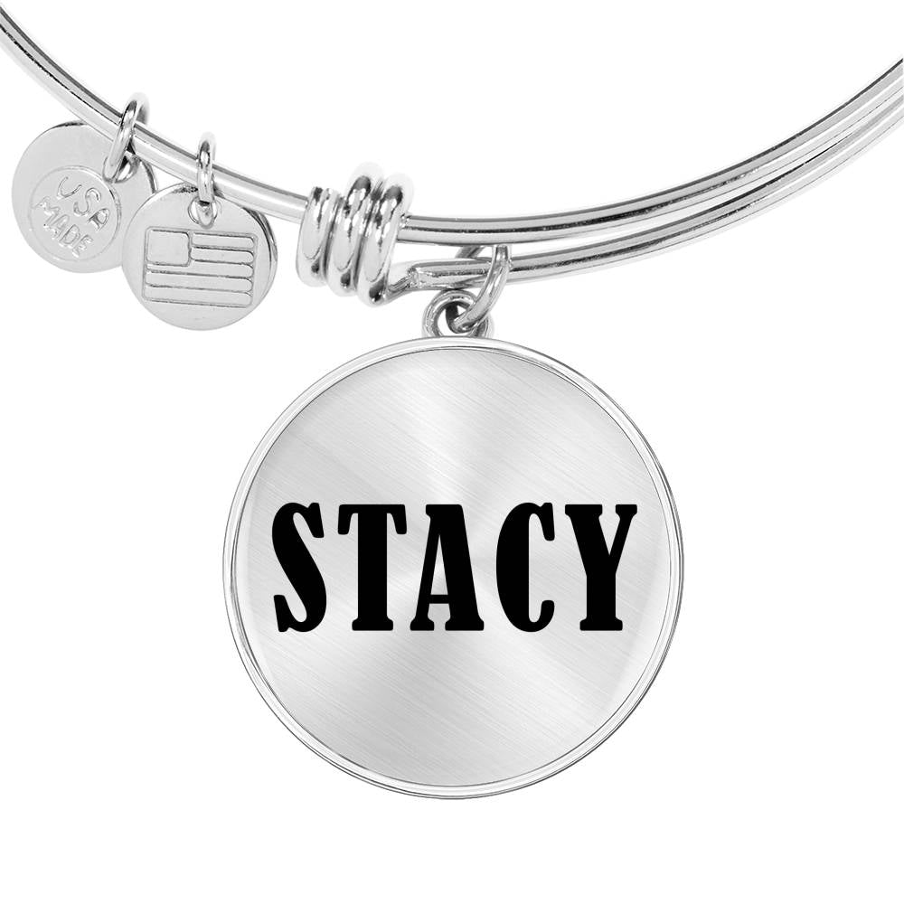 Stacy v01 - Bangle Bracelet