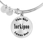 Yorkipoo - Bangle Bracelet