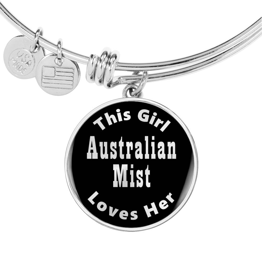 Australian Mist v3 - Bangle Bracelet