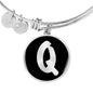 Initial Q v2b - Bangle Bracelet