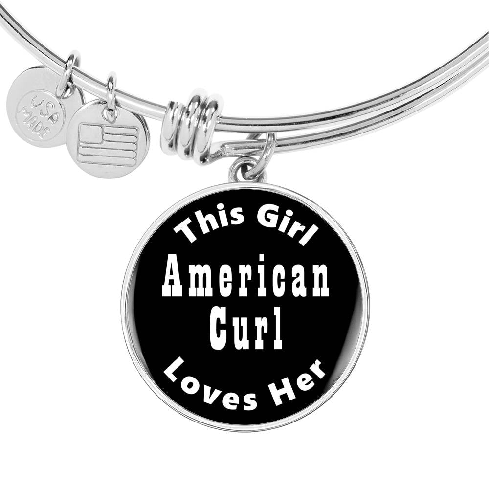 American Curl v2 - Bangle Bracelet