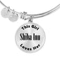 Shiba Inu - Bangle Bracelet