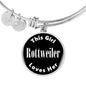 Rottweiler v2 - Bangle Bracelet