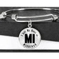 Heart In Michigan v01 - Bangle Bracelet