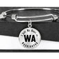 Heart In Washington v01 - Bangle Bracelet