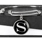 Initial S v2a - Bangle Bracelet