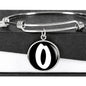Initial O v3b - Bangle Bracelet