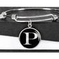 Initial P v2a - Bangle Bracelet