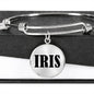 Iris v01 - Bangle Bracelet
