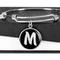Initial M v2b - Bangle Bracelet