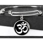 Om Symbol v2 - Bangle Bracelet